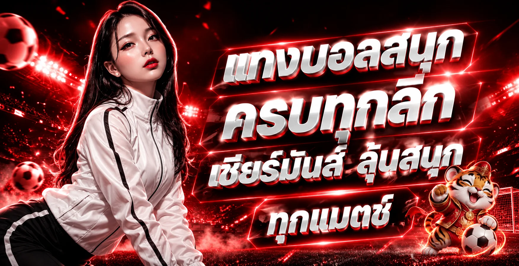 แบนเนอร์กีฬาและฟุตบอล TIGER126 ครบทุกลีก