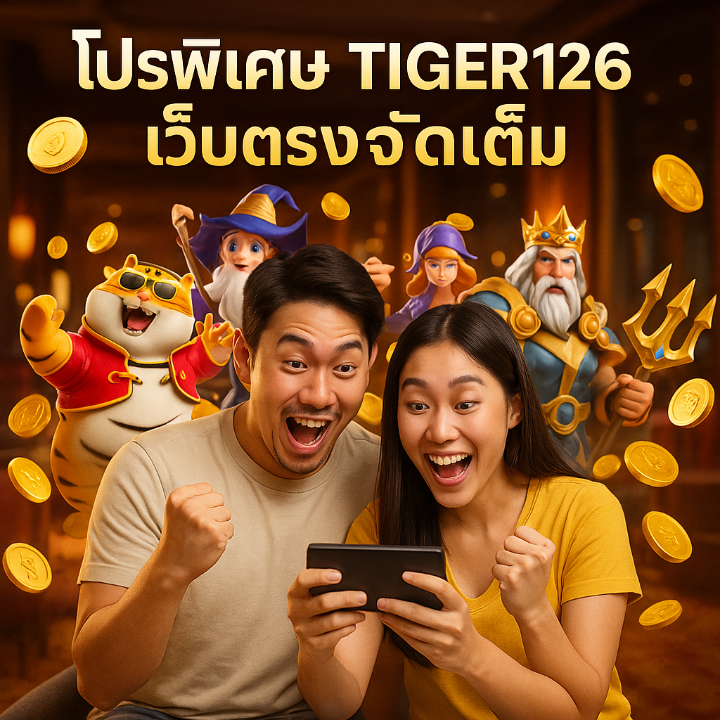 โปรพิเศษ TIGER126 เว็บตรงจัดเต็ม