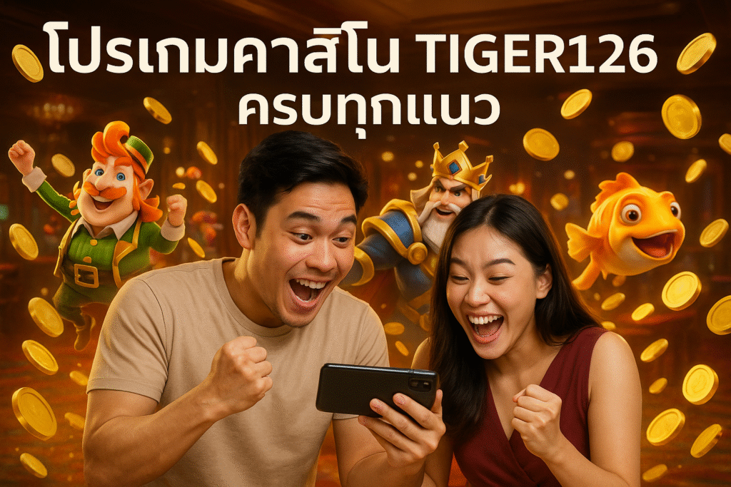 โปรเกมคาสิโน TIGER126 ครบทุกแนว